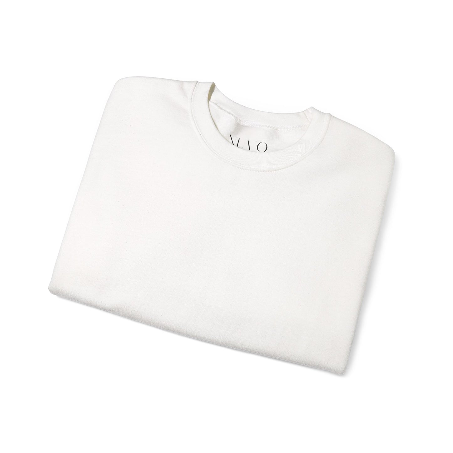 nuvo basic white sweatshirt